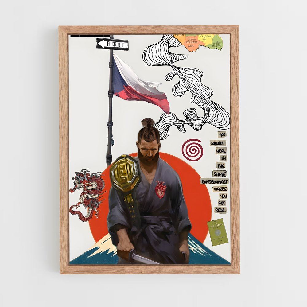 Poster The Last Samurai – affiche MMA (vue 4)